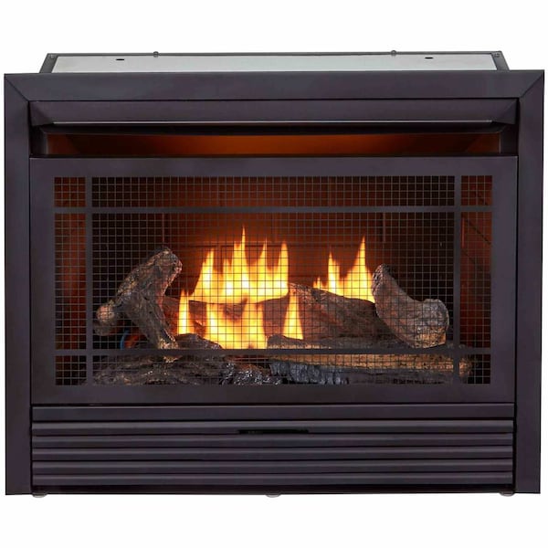 Duluth Dual Fuel Ventless Gas Fireplace Insert 26,000 Btu, T